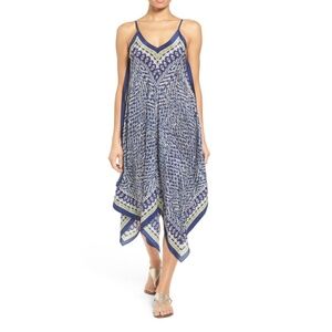 Nic+Zoe Silk Hankdercheif Maxi Dress Size XS